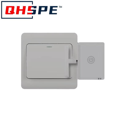 Smart Wireless Light Switch - No Wiring Remote Control for Home Automation, Easy Install Timer Switch for Lazy People